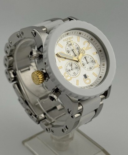 Nixon gold and white - nixon, silver