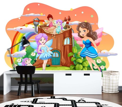 Fleece photo wallpaper mural