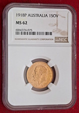 Gold Sovereign - 1918P - Mint
