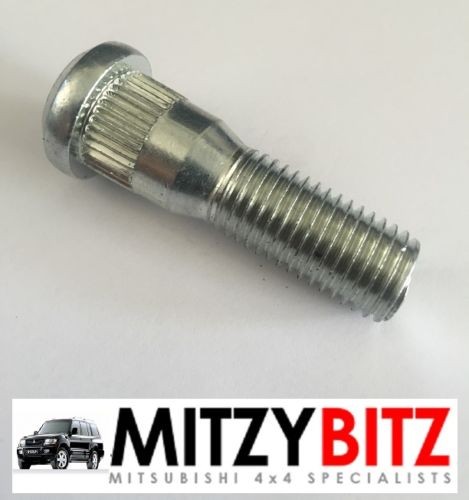 Wheel hub bolt stud 43mm - hub,