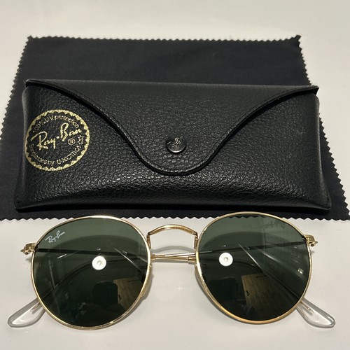 Ray ban round metal sunglasses - metal,