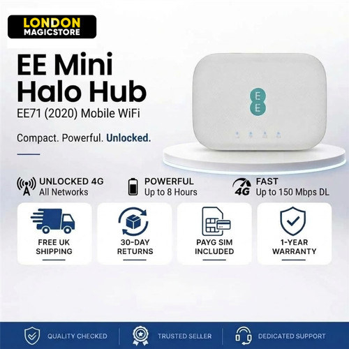 Mini halo hub mobile - ee, wifi