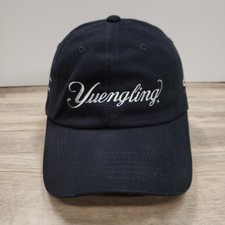 Yuengling Hat Cap Strap Back Black Embroidered Beer Intrepid Heroes Mens