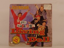 CLIFF RICHARD AND THE YOUNG ONES LIVING DOLL (125) 2 Track 7" Single including P