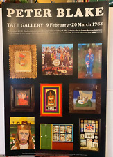Peter Blake, 1983 - Tate Gallery Exhibition  Original Poster