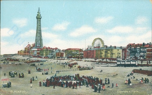 Blackpool frith central - blackpool, beach