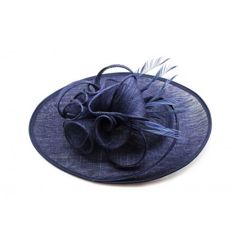 Large fascinator feather - fascinator,