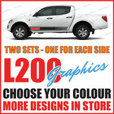 Mitsubishi side stripes