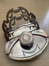 An Antique Art Nouveau Brass