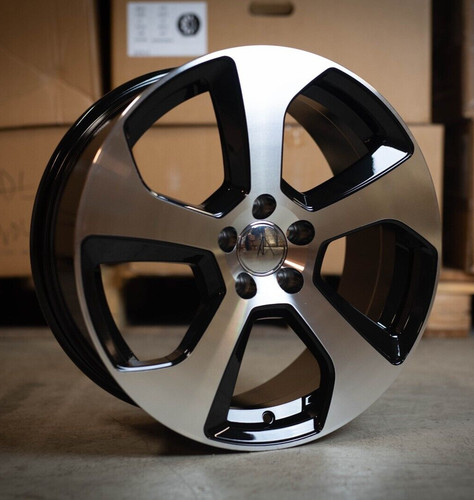 Gti blk pol alloy wheels - pol,