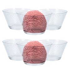 Glass Dessert Bowls 300ml Ice