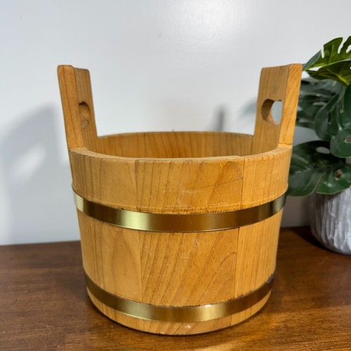Vintage basketville wooden - vintage,