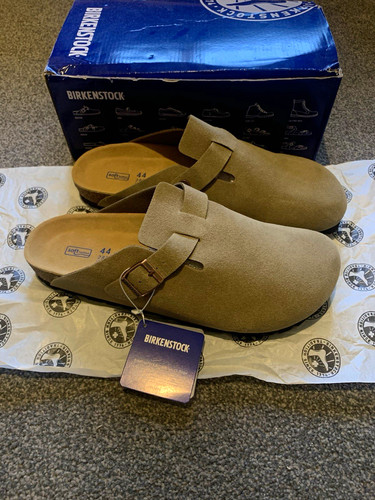 Birkenstock boston men beige - boston,