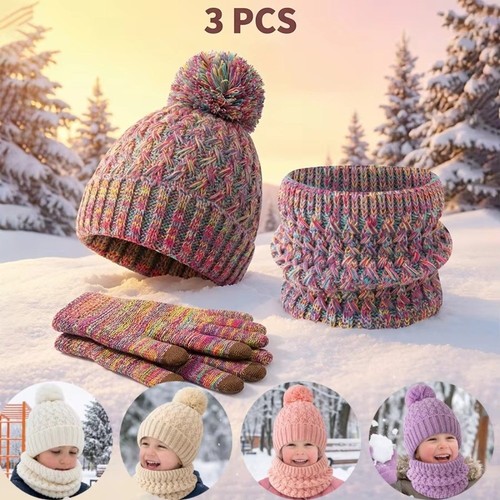 3pcs kids winter - 3pcs,