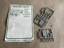 Unassembled Cooper Craft 2006 G.W.R. 4 Wheel Platform Trolley ( 3 )