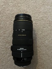 Sigma 80-400mm Lens