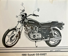 1980 Suzuki GS-550ET factory