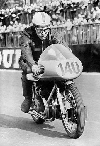 John surtees aboard his - john, mv