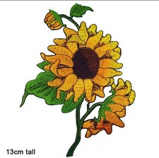 Sunflower Embroidered Iron on