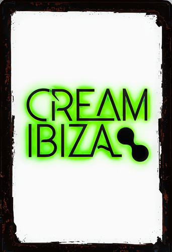 Cream ibiza neon look - , metal