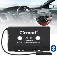 Bluetooth 5.1 Car Audio Cassette Tape Adapter for iPhone iPod Android Ipad MP3