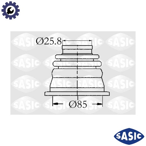 Bellow kit drive shaft 4003408 - kit,