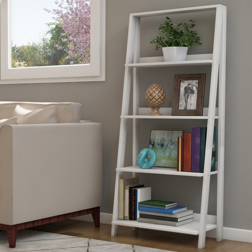Shelf ladder bookshelf - 4,