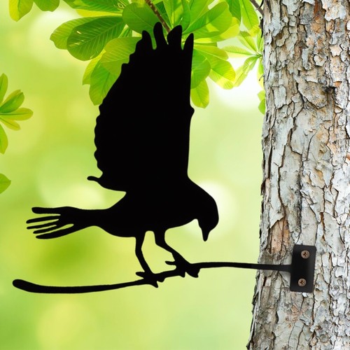 Metal flying bird - metal,