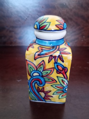Talavera mexican storage jar - mexican,