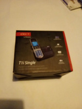 IDECT T1i Single Digital cordless telephone with answering machine  Speakerphone