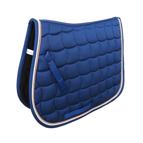 Quilted cotton saddle pad - cotton, with