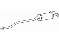 Centre Exhaust Middle Silencer