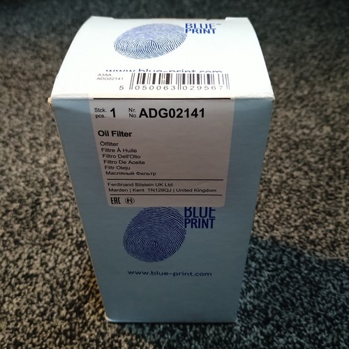 Blue print adg02141 oil - oil, filter