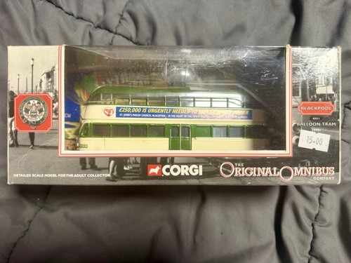 Corgi blackpool tram model - corgi,