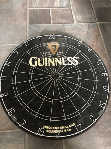 Guinness dart board pub bar - board,