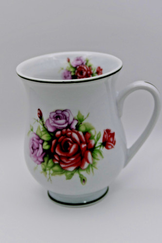 Waterside roses fine china - roses,