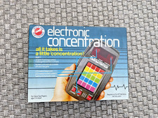 Electronic Concentration Game LJN Toys 1979 Vintage Handheld New Boxed