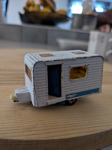 Vintage toy caravan from the - vintage,