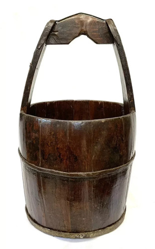 Antique georgian oak and - antique, iron