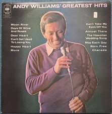 ANDY WILLIAMS - GREATEST HITS - 12" VINYL LP ALBUM RECORD