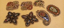 Sequin & Bead Flower Patch ( 7 in this Lot )