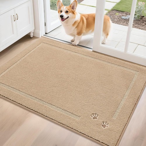 Beqhause dog door mat for - dog,