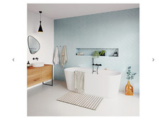 Freestanding Bath back to wall