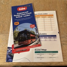 Stagecoach Oxford: Oxford Tube Coach timetable 5 October 2025 issue LATEST