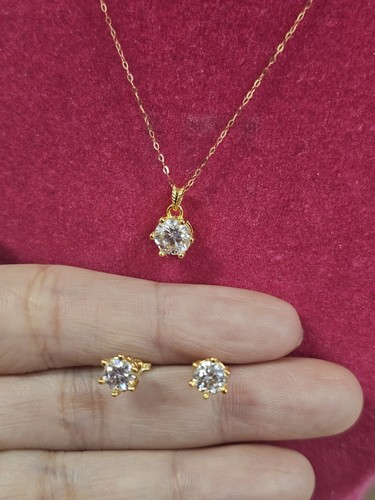 18k real saudi gold set - 18k,