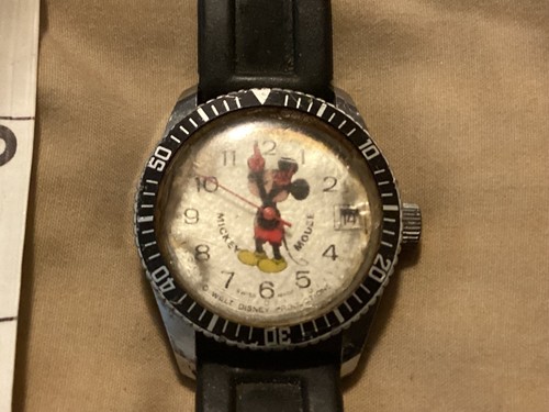 Vintage bradley watch mickey - vintage,