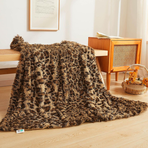 Luxury faux fur leopard - luxury, print