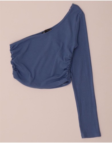Zara womens crop one shoulder - crop,