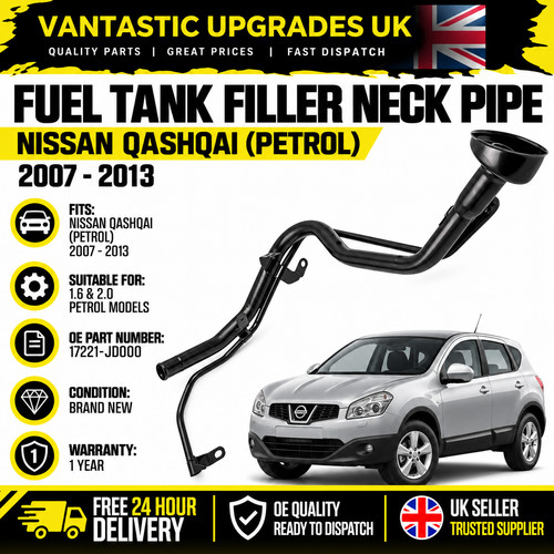 Fuel tank filler neck pipe - tank,