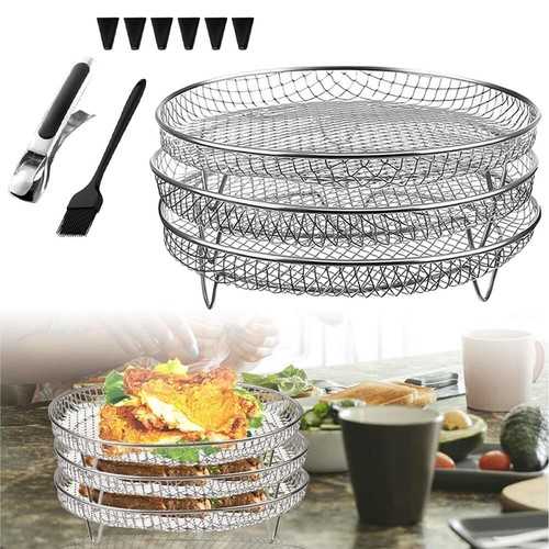Layer round air fryer rack - 3,